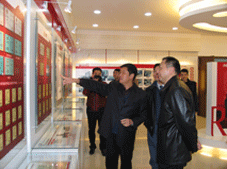 南平市副市长许维泽一行视察虹润公司