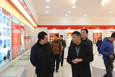 福建省知识产权局林伯德局长一行莅临虹润公司开展知识产权工作调研