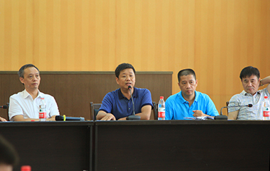 虹润公司董事长林善平应邀在南平市第二期非公经济年轻一代培训班 上发表科技创新主题讲座 2016年