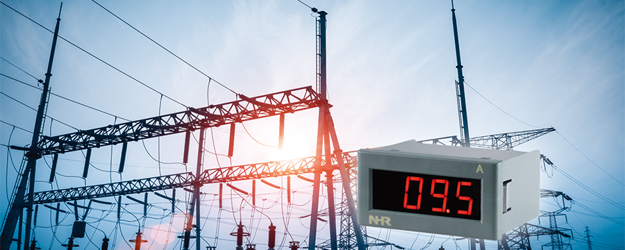 虹润新品，燃情上市：NHR-D300电压/电流表，大屏显示  一目了然